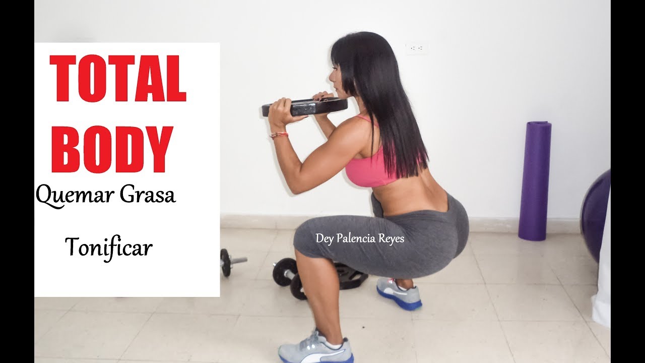 QUEMAR GRASA |TONIFICA | RUTINA CUERPO COMPLETO en casa |Rutina 599| Rutina full body |Dey Palencia