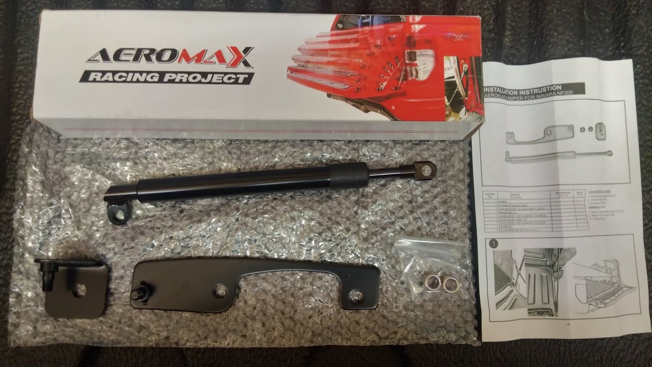 AeroMax Tailgate Damper Installation (Nissan Navara 2022) #diy #modification #pickuptrucks