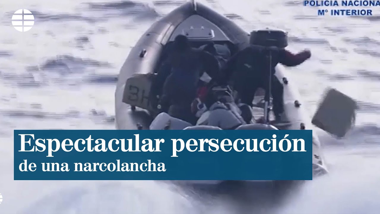 Espectacular persecución de más de 5 horas de una narcolancha en Cartagena