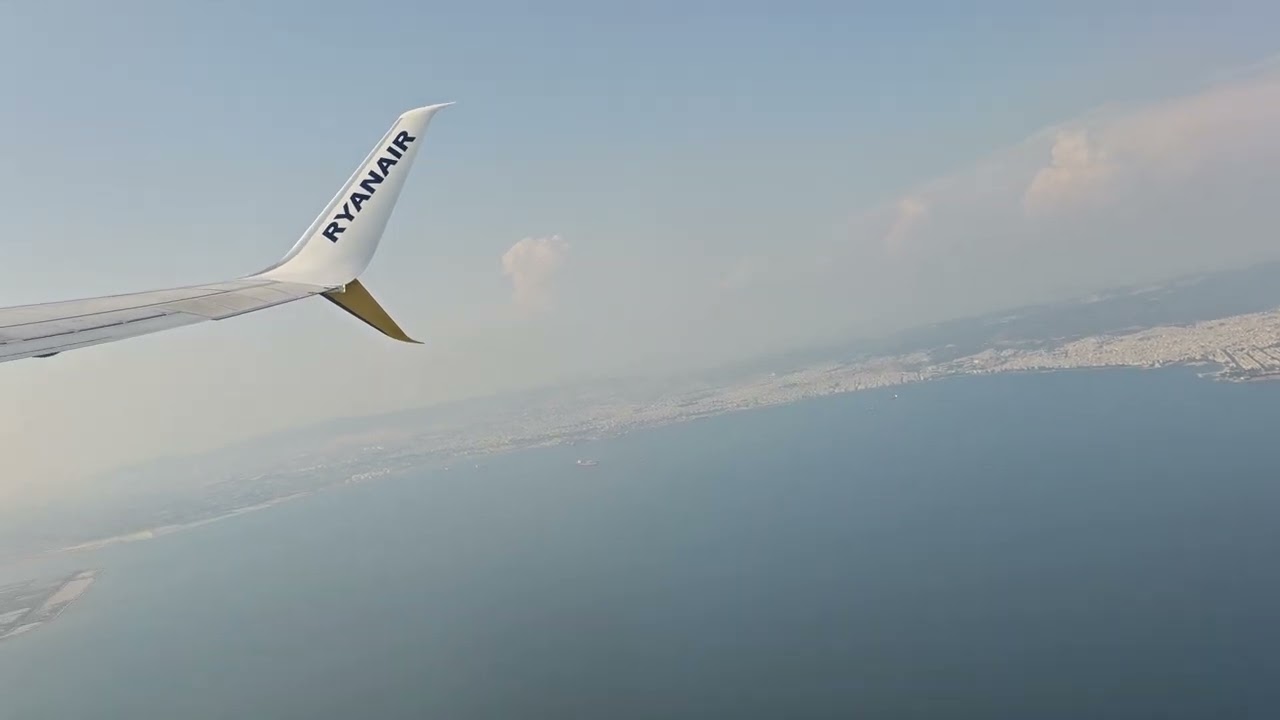 Ryanair #b737 departure 🛫 from SKG AIRPORT #skg