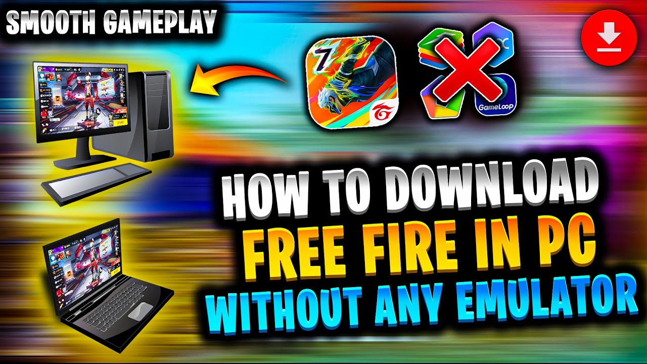 How to install free fire in pc without any emulator | Install free fire in laptop without emulator