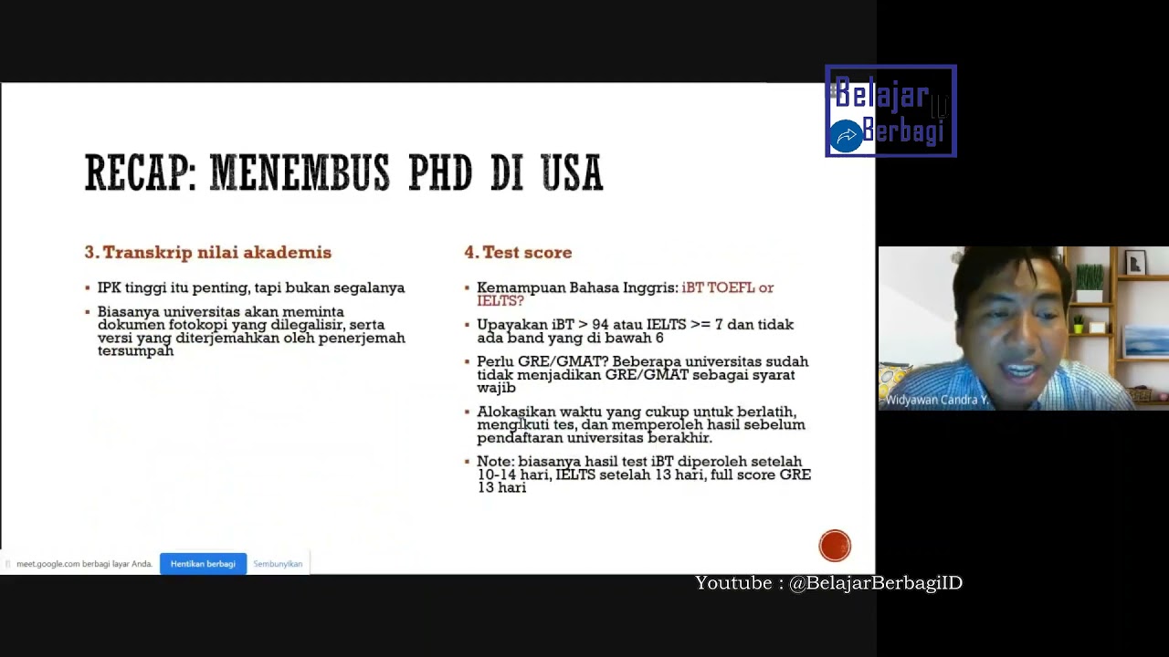 6 Hal Untuk Menembus Ph.D di Amerika - Study Abroad  Doctoral Program in USA