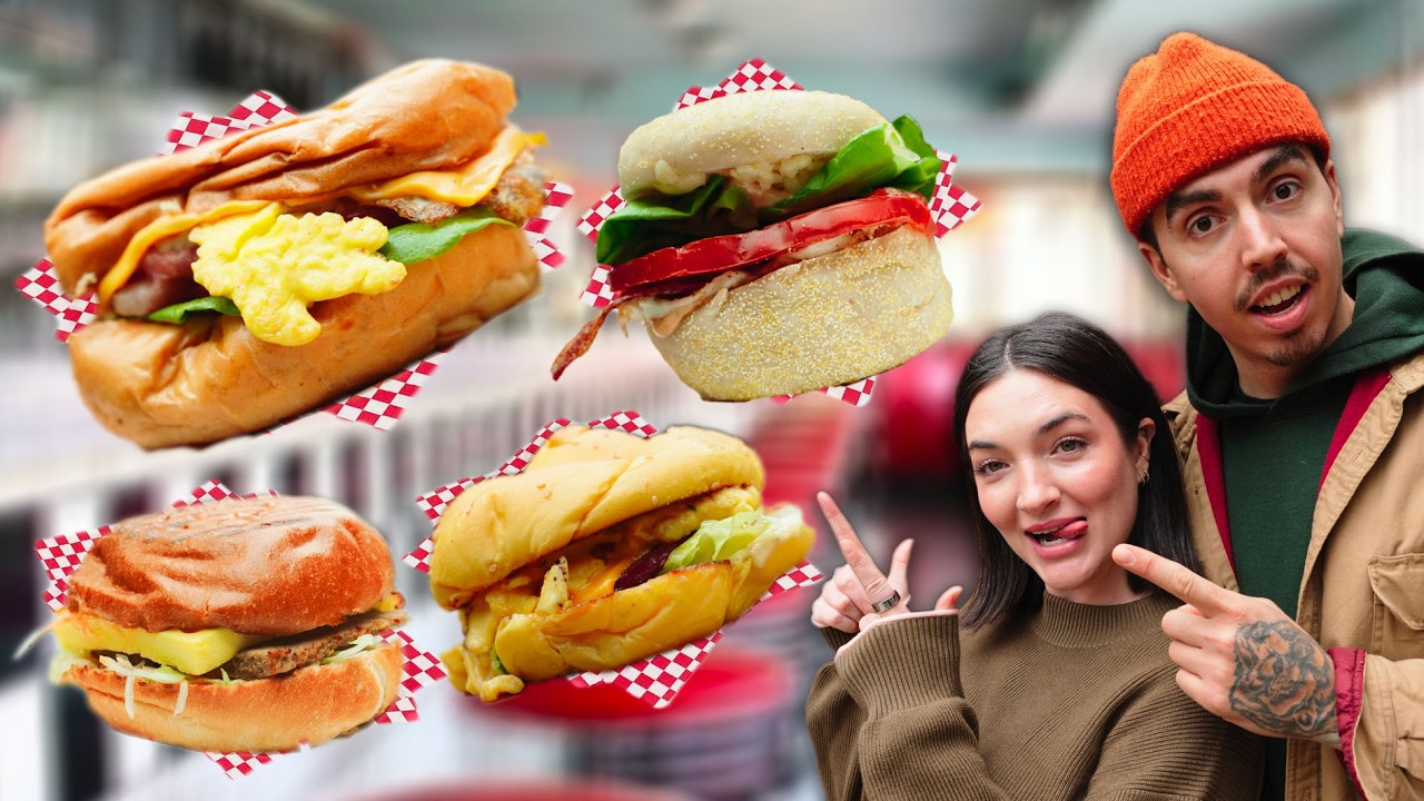 qui fait le meilleur SANDWICH déjeuner à MONTRÉAL ? On test notre future compétition (Ep.4)