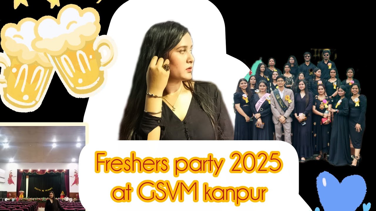 Freshers party at GSVM kanpur 2025 #gsvm #freshersparty #2025 #con 