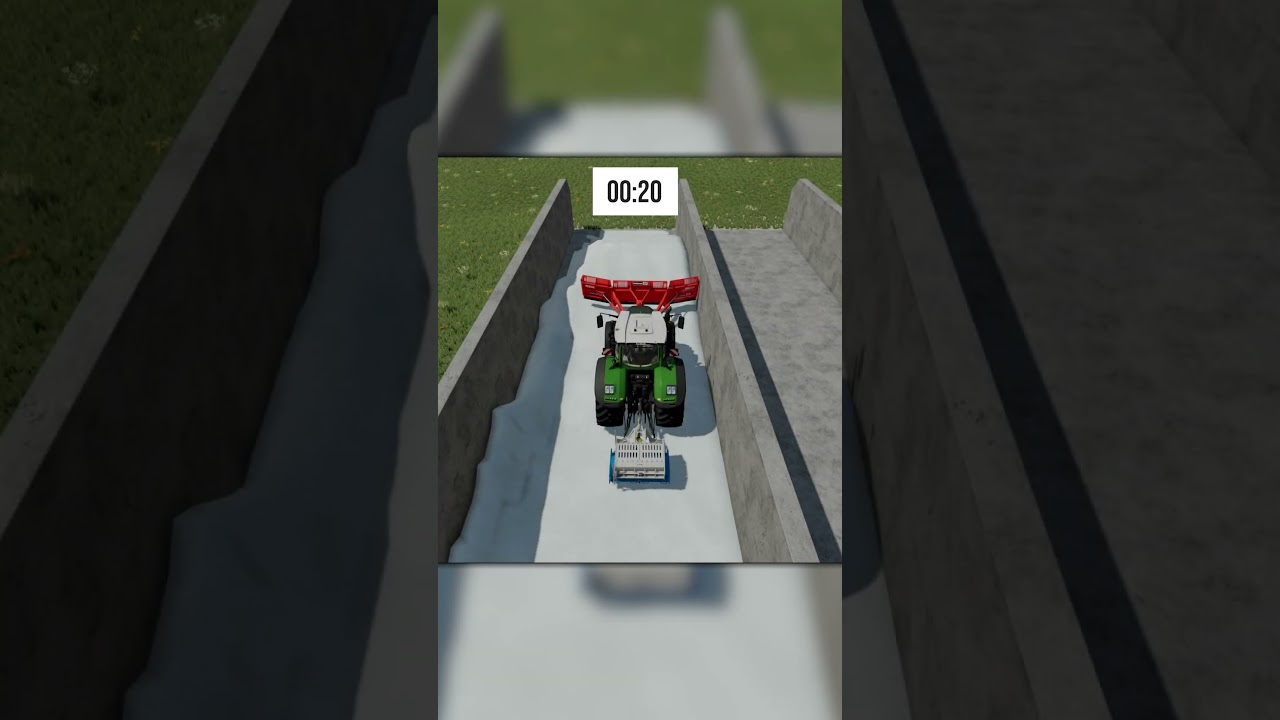 Как заготовить силос за 30 секунд #fs22