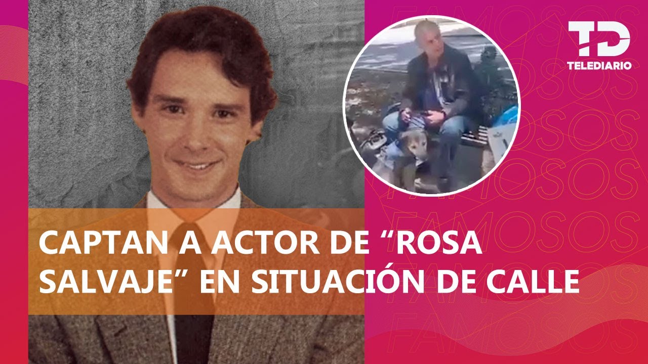 Alejandro Landero, ex actor de Televisa captado en situación de calle
