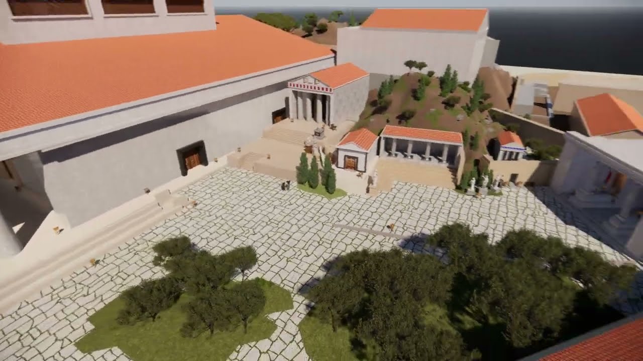 Ancient Eleusis: 3D Reconstruction Fly-Through (test)