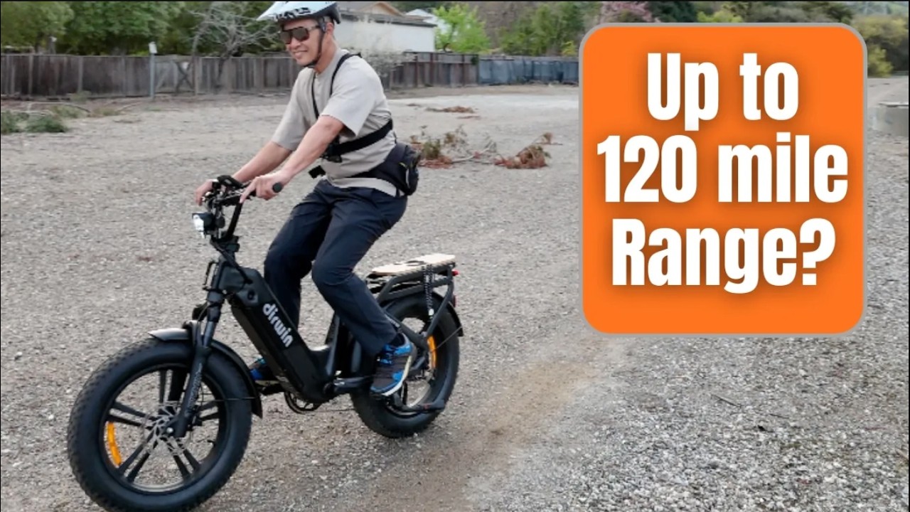 Обзор велосипеда Dirwin Pioneer 2 из серии All Terrain Bike: батарея 1440 Вт&middot;ч, запас хода 120 ми...