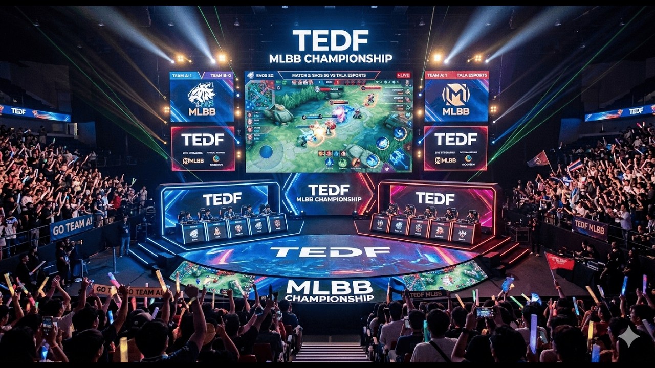 การแข่งขัน  MLBB ของช่องลุง TEDF SS1