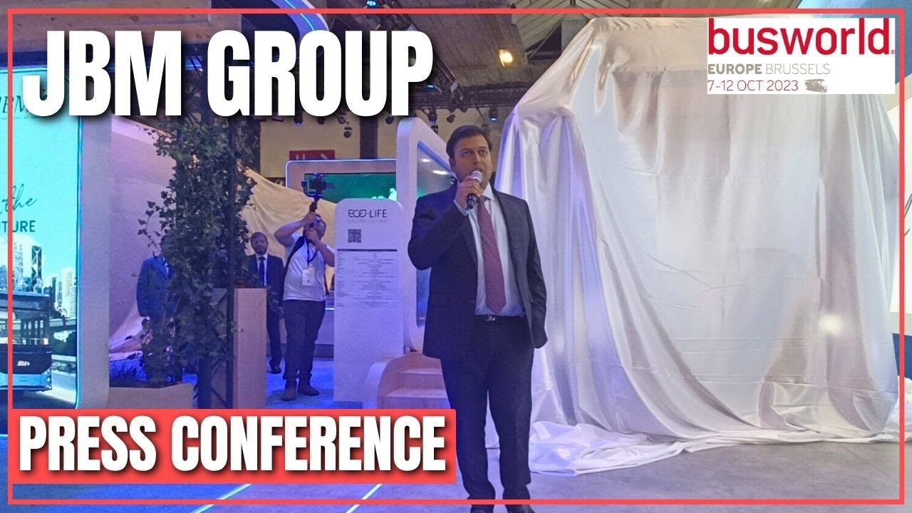 JBM Group Press Briefing - Busworld Europe 2023