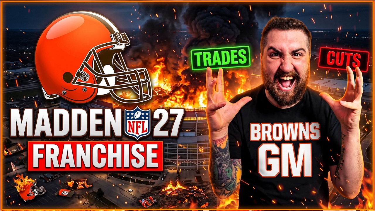 С меня хватит... Поэтому я обменял ВСЕХ. | Madden 27 Browns Franchise #4
