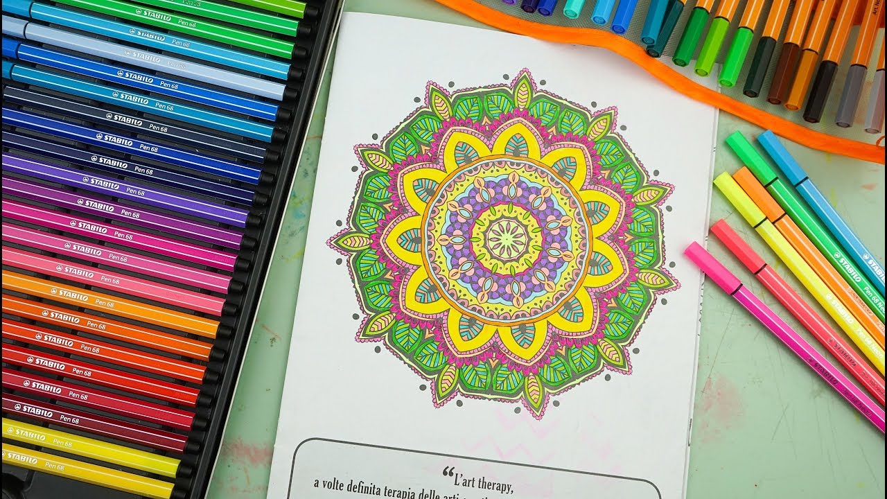 💕Mandala 🎨 Art Therapy💕 Coloriamo insieme🌈