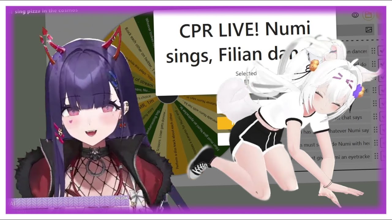 Numi Sings CPR LIVE Acapella While Filian Dances