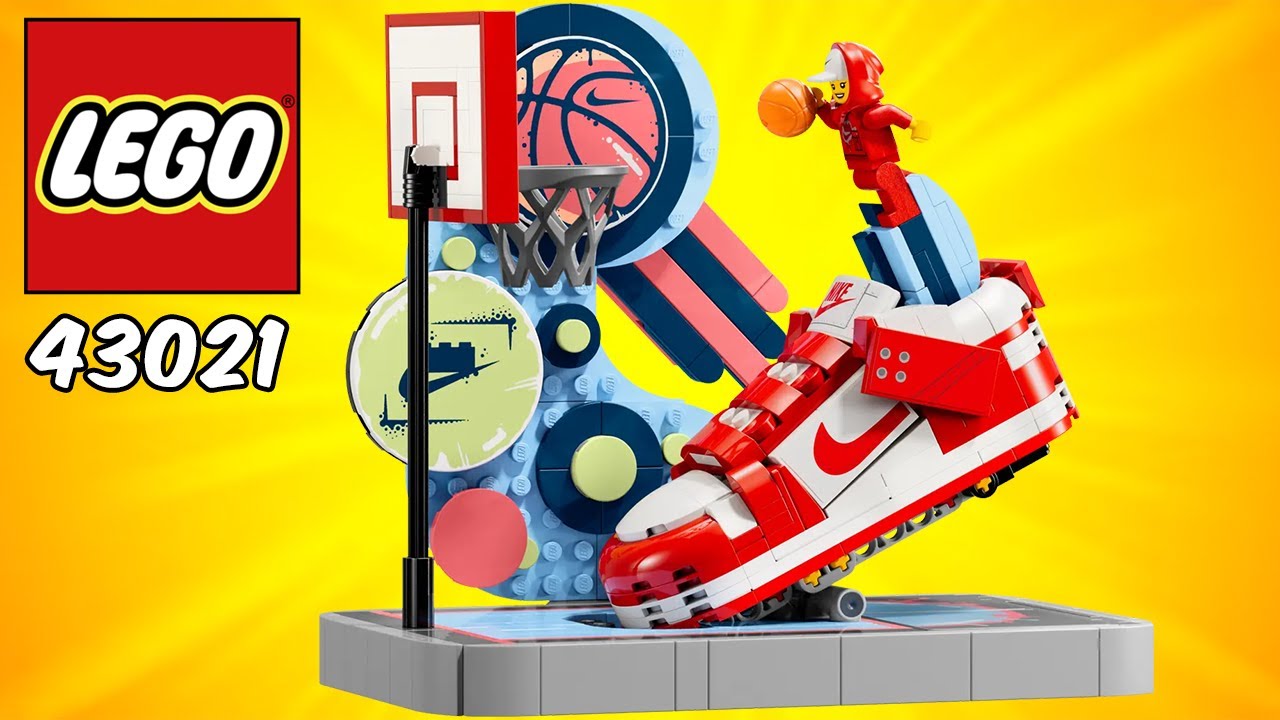 LEGO Nike Dunk Trickshot 43021 – Build & Review 