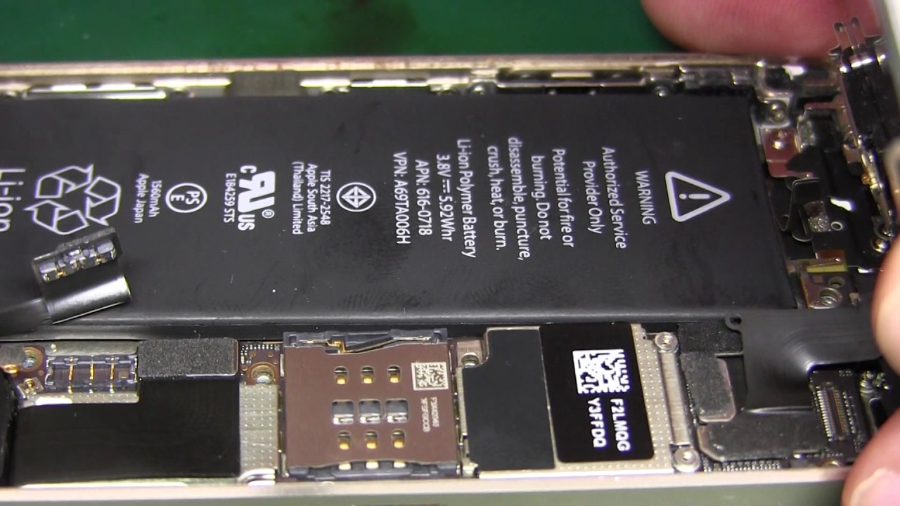 iPhone 5s Заявлено, что сдох процессор!