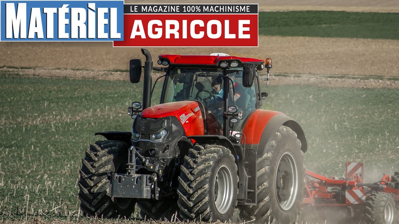 Test drive Case IH Optum 270 by Mat&eacute;riel Agricole