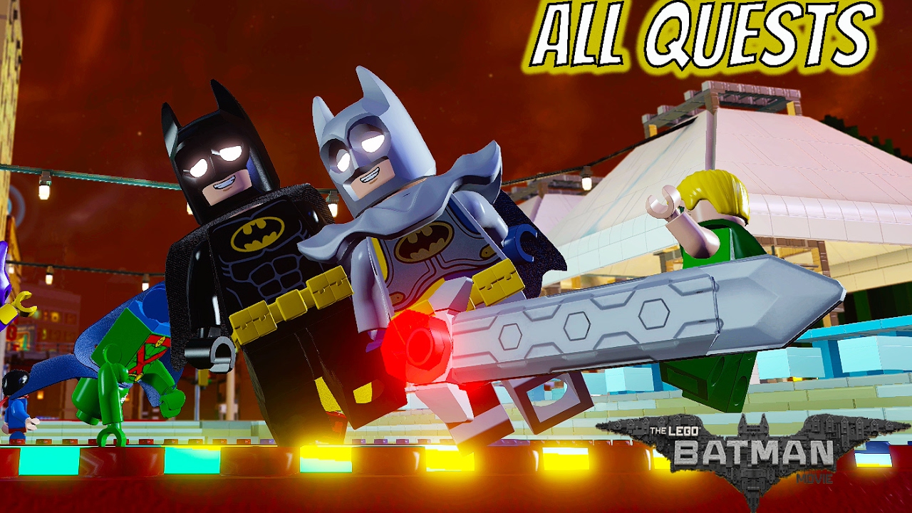 LEGO Dimensions All Quests The LEGO Batman Movie Adventure World