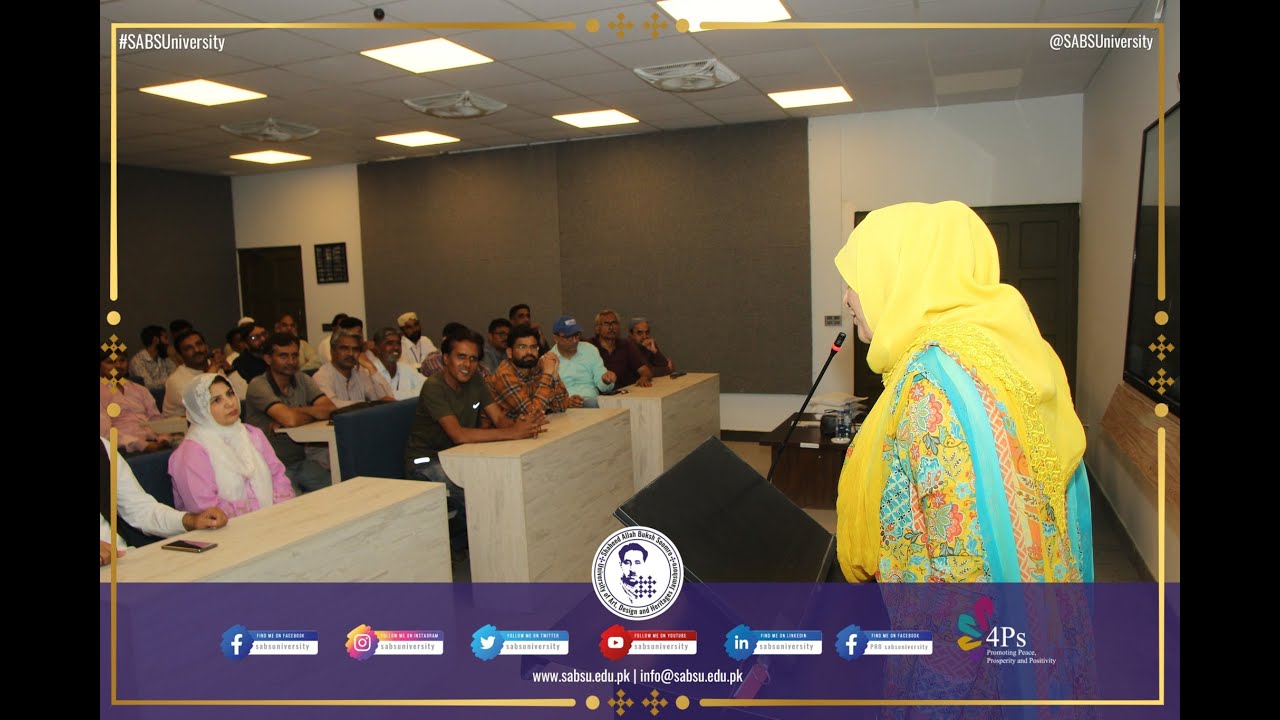 Awareness Session by Federal Ombudsman Secretariat for Protection Against Harassment (FOSPAH)