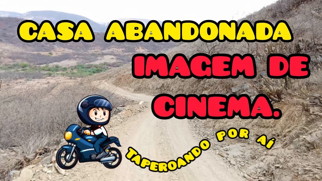 CASA ABANDONADA, parece coisa de cinema.
