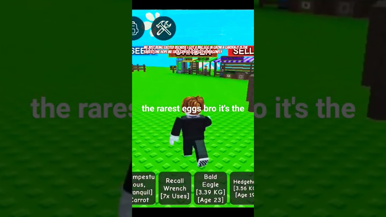 got the rarest egg in grow a gard the bug egg #crazyegg #eggwatch 🙏🙏🔥🔥🔥⚡