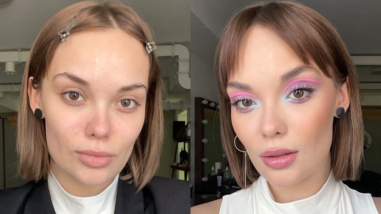 Pastel Makeup Tutorial / Soft Spring Makeup #shorts