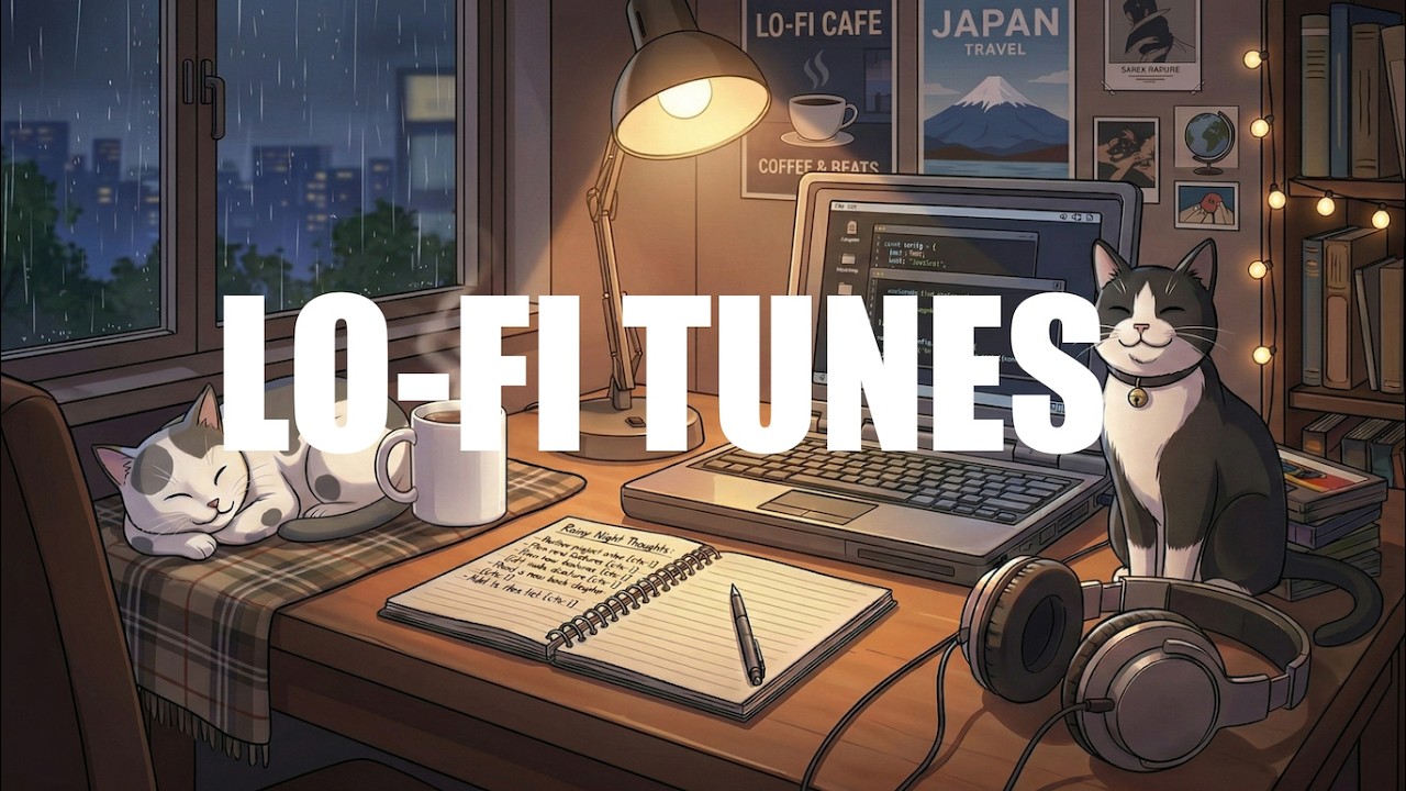 Lofi Tunes | Cozy Nights |  Gentle Lo-fi 📼 Chill Beats for Study & Focus