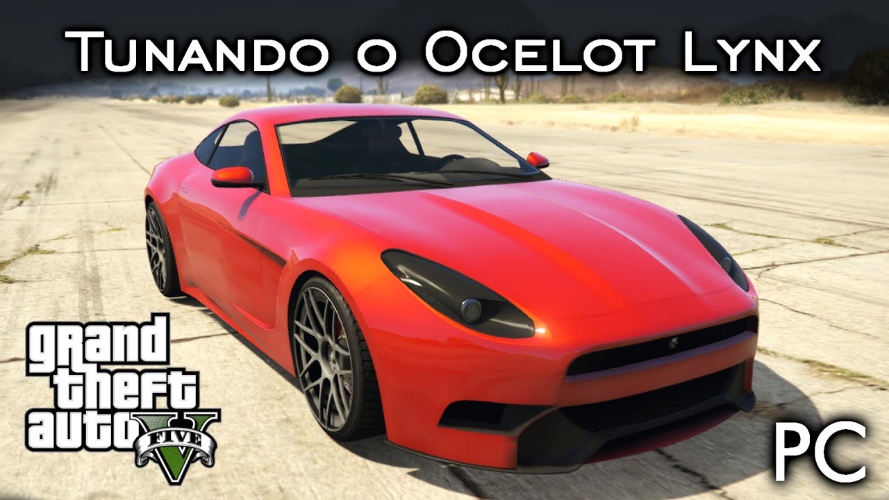 Tunando o Ocelot Lynx | DLC Cunning Stunts | GTA V - PC [PT-BR]