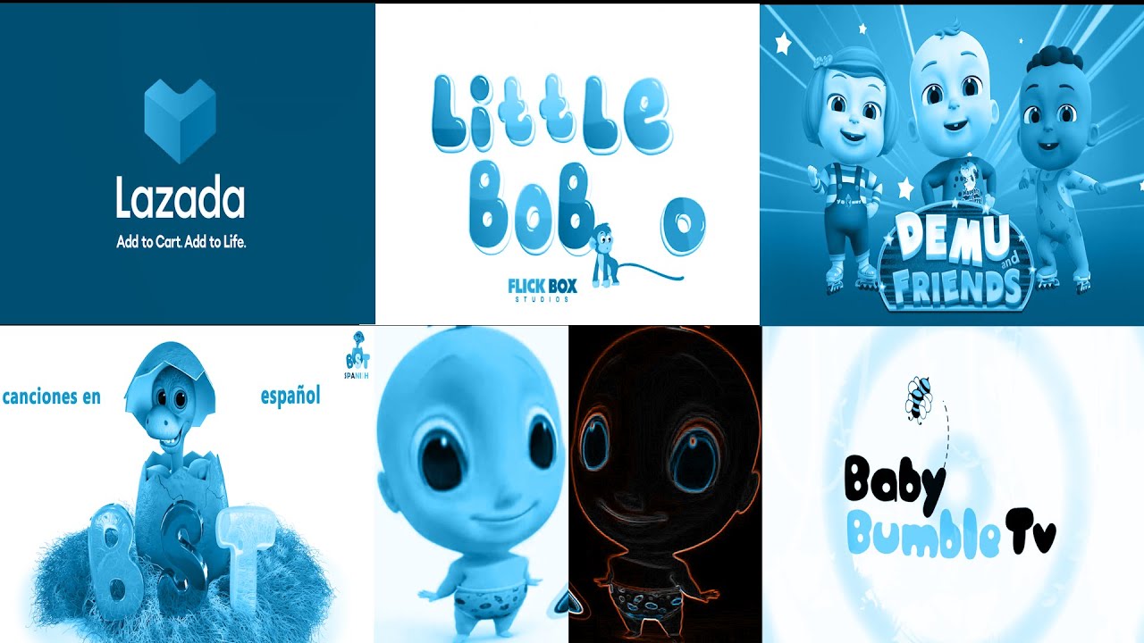 (grand compilation)Logo Effects | Lazada, Loo Loo K, Demu and Friends, Billion Surprise Toys