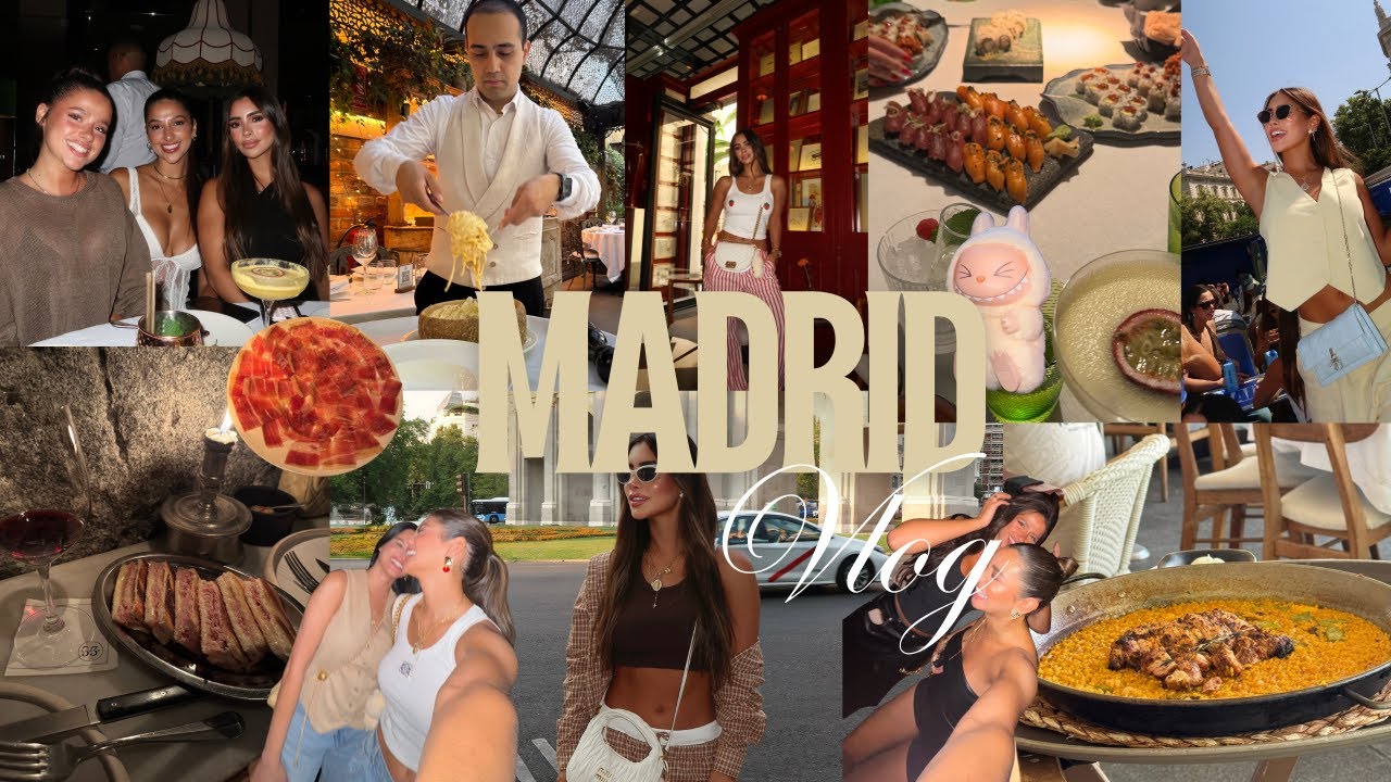 Madrid VLOG 🇪🇸 | concert, shopping & outfits you&rsquo;ll love!
