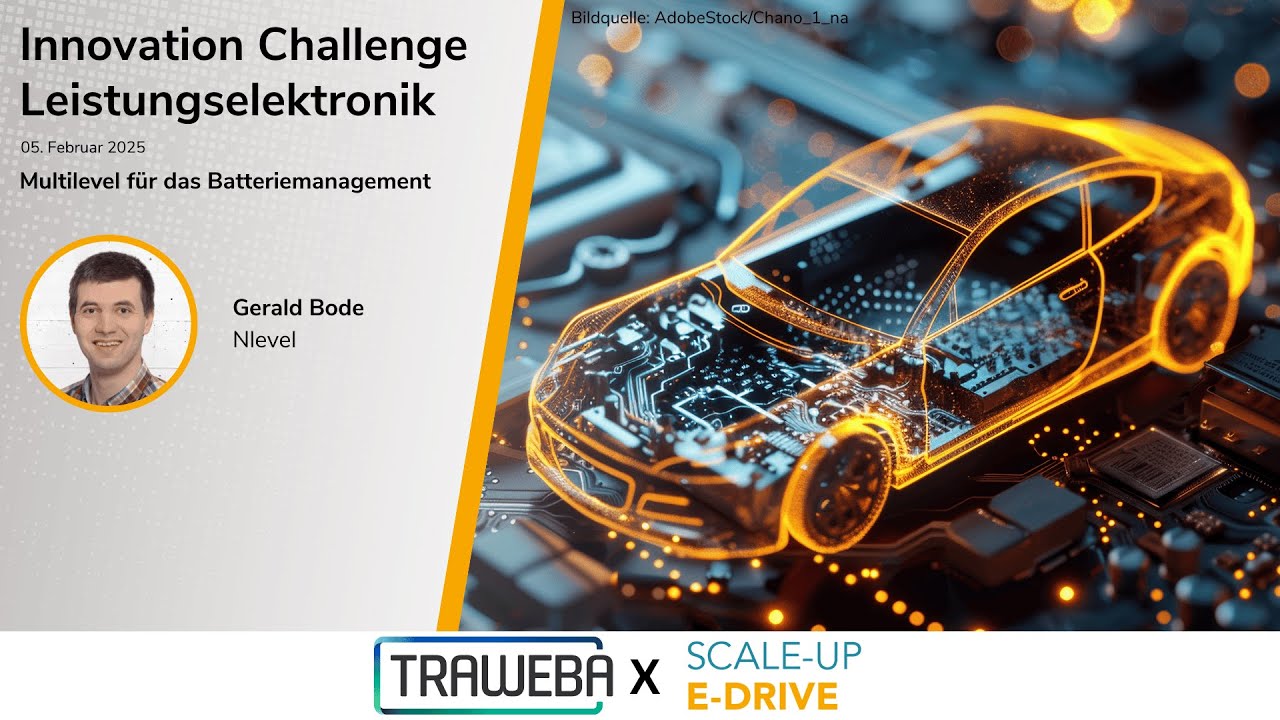 Innovation Challenge Leistungselektronik | Multilevel für das Batteriemanagement | Gerald Bode