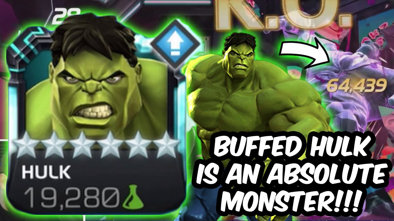 Buffed Hulk is a MONSTER! - New God Tier?! - OG Hulk Rework Gameplay - Marvel Contest of Champions