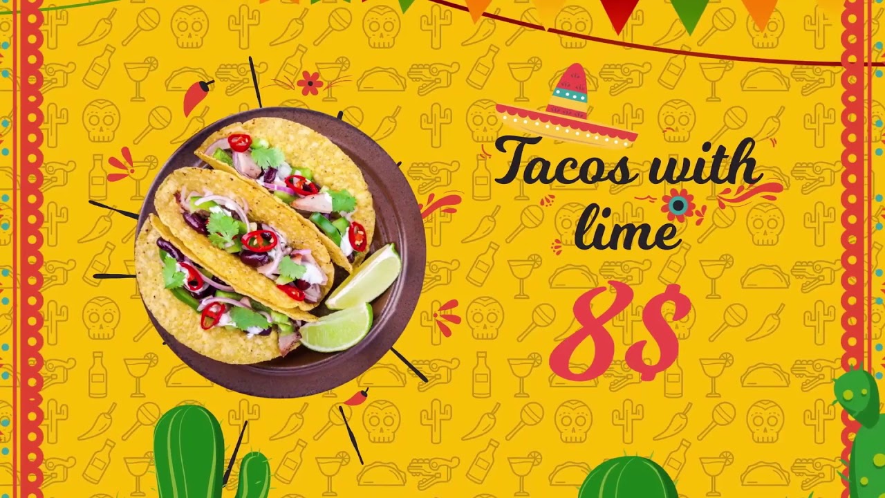 HIVE RESTAURANT PROMO PACK   Free After Effects Template   hive projects
