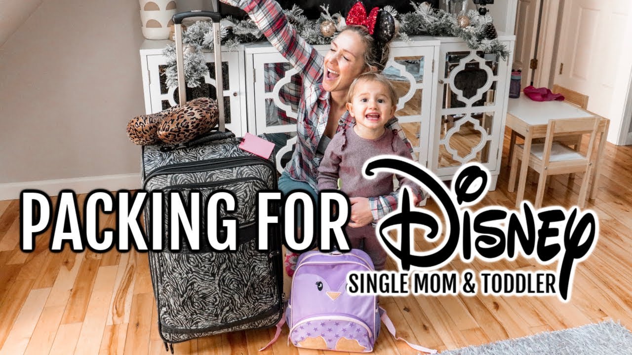 ULTIMATE PACKING FOR DISNEY WORLD SINGLE MOM AND TODDLER| Tres Chic Mama
