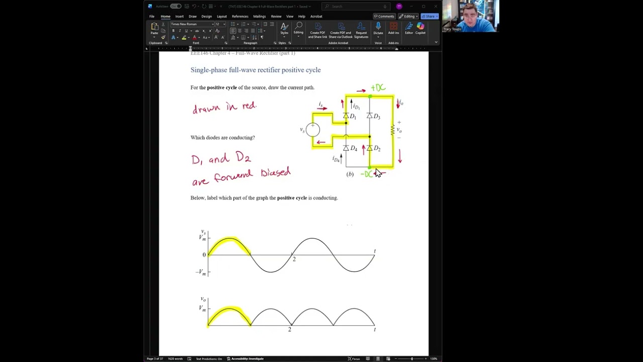 EEE 146 C3 - Full-wave Rectifier part 1a