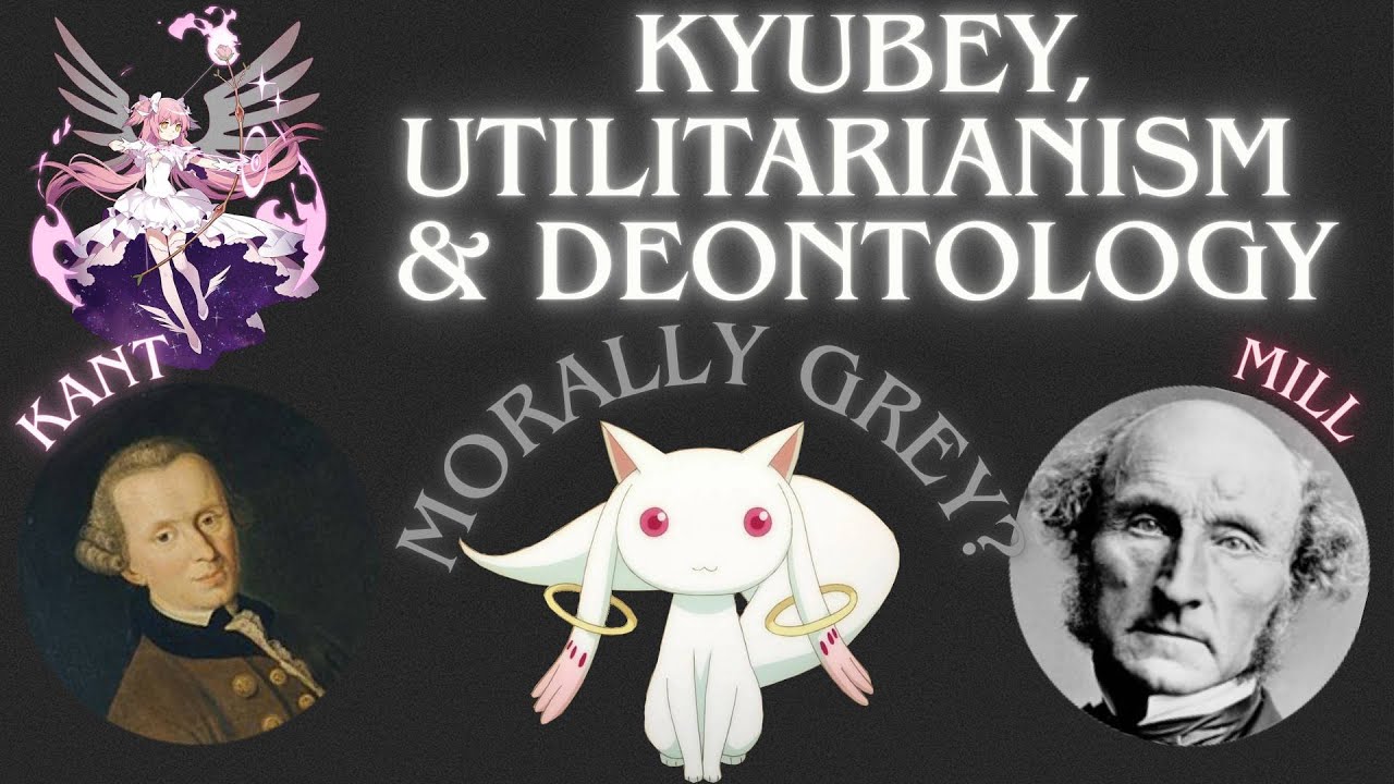 Is Kyubey a morally grey character? Madoka Magica through utilitarianism and deontology