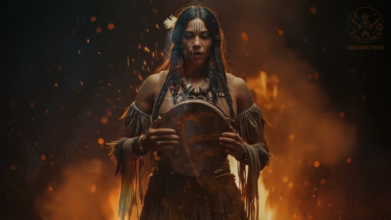 Ancient Fire Ceremony | Native American Shamanic Ritual Under the Stars