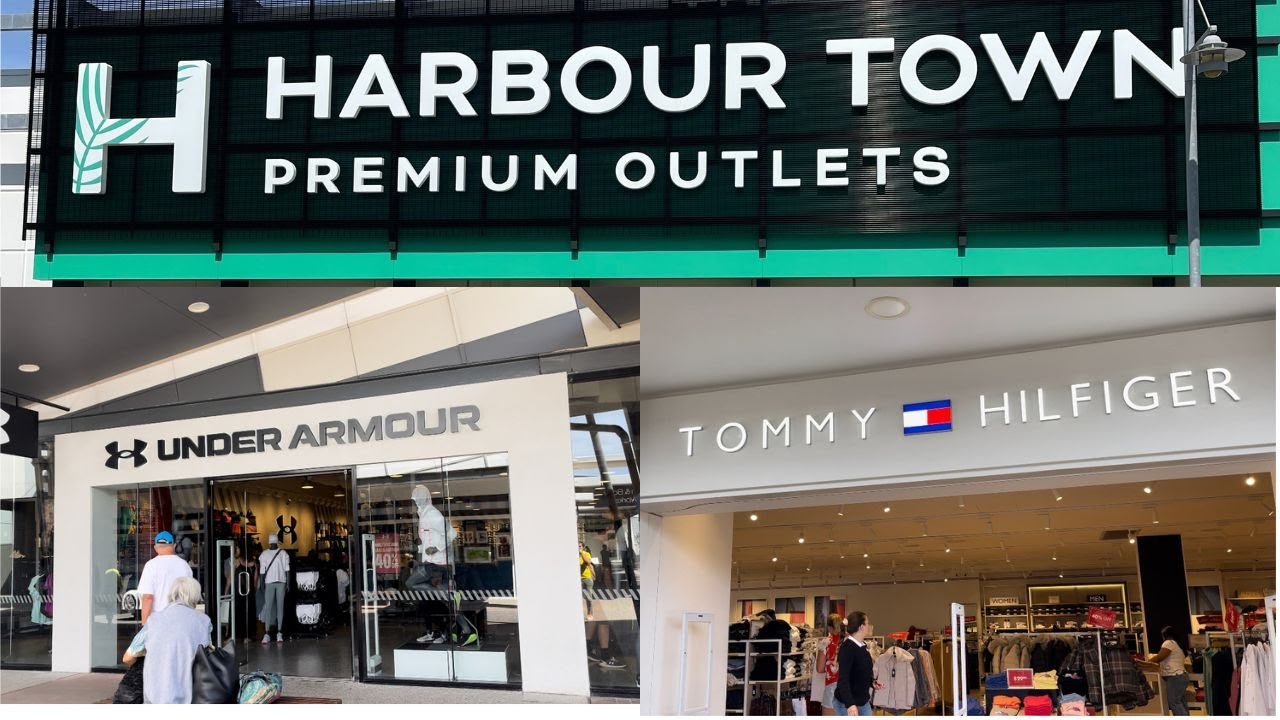 BIGGEST HARBOUR TOWN PREMIUM OUTLET||BRANDED SHOPS||GOLD COAST||QUEENSLAND||AUSTRALIA