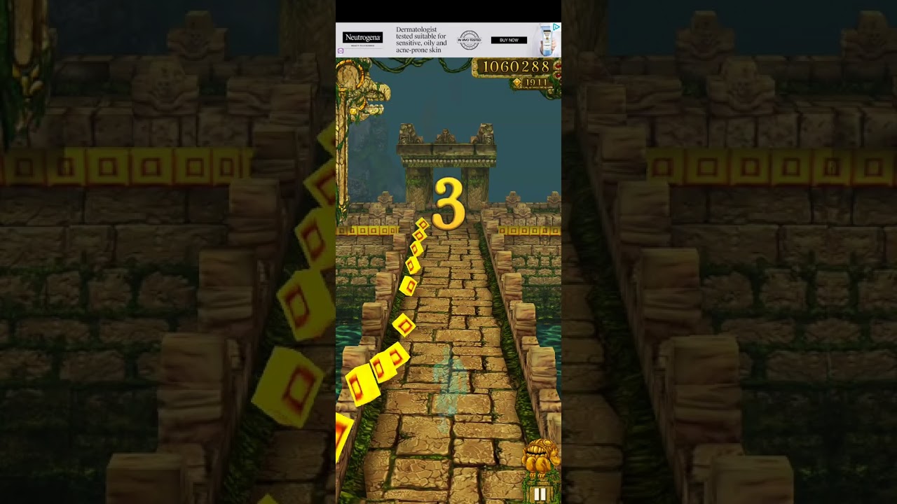 Fullgameplay just for try after 10years playing temple run🙉