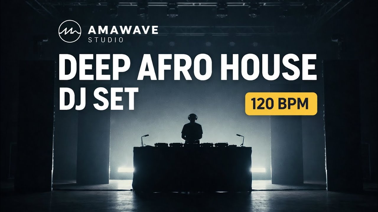 Deep Afro House DJ Set | Amawave Studio | Afro House / Organic House