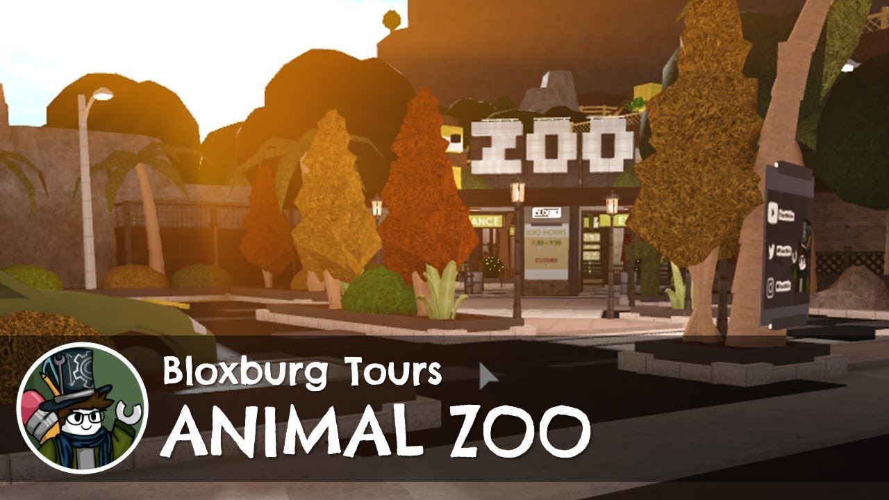 The Bloxburg Animal Zoo! - Bloxburg Tours [Roblox]