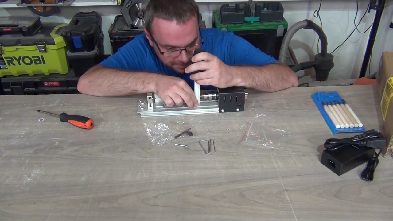 #456 - Mini tokarka z Chin