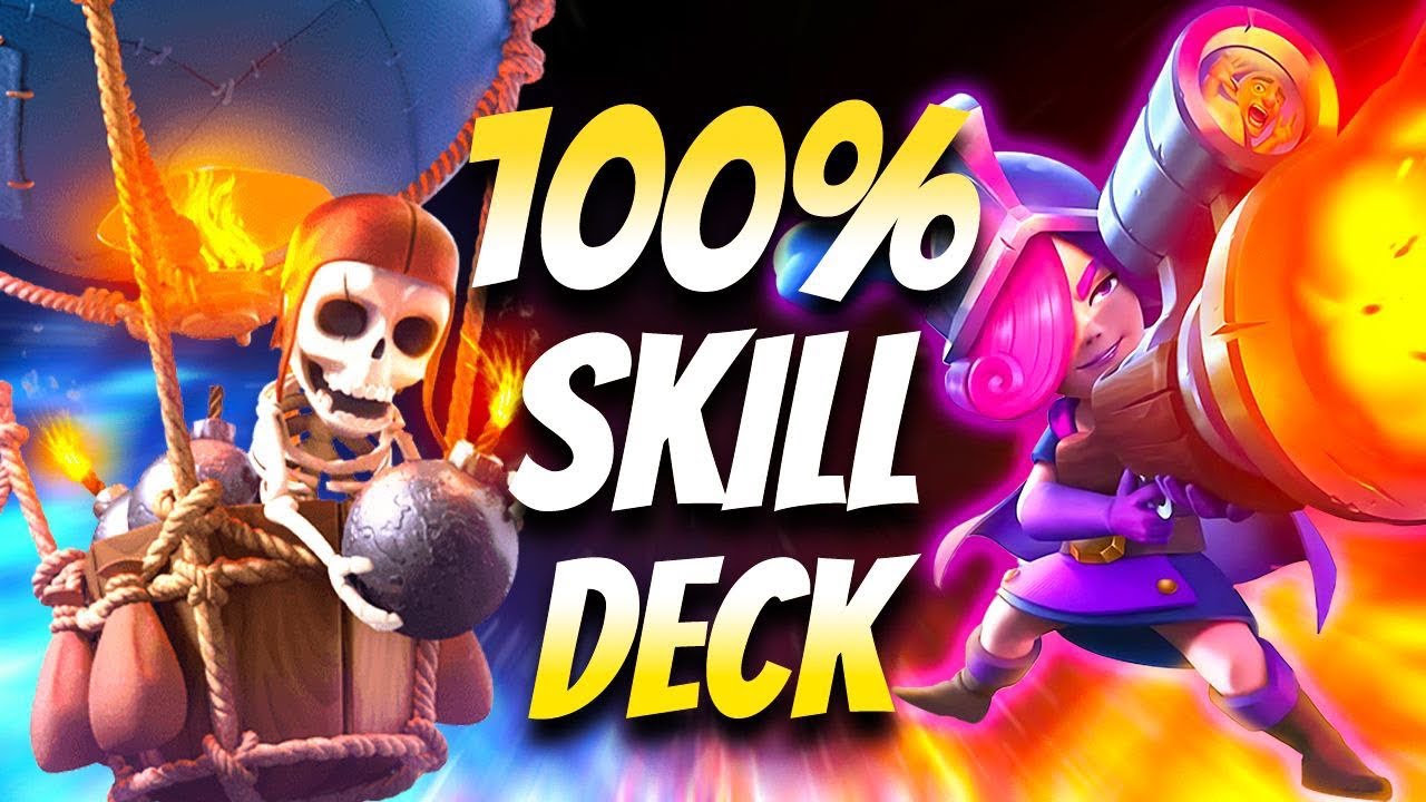 THE MOST POWERFULL AND SKILLFULL DECK IN CLASH ROYALE🧠🔥