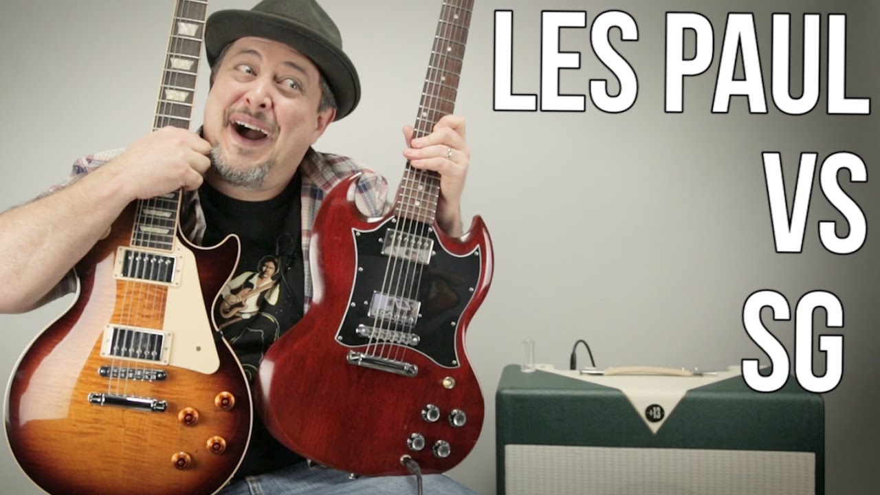 Les Paul или SG. Какая гитара вам нравится больше?