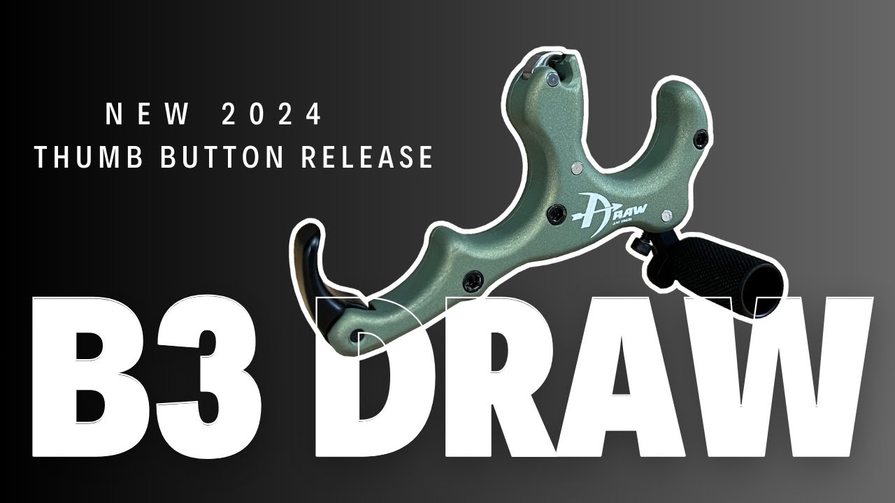 Кнопка сброса B3 Draw Thumb Button Release || НОВИНКА 2024 Archery Release