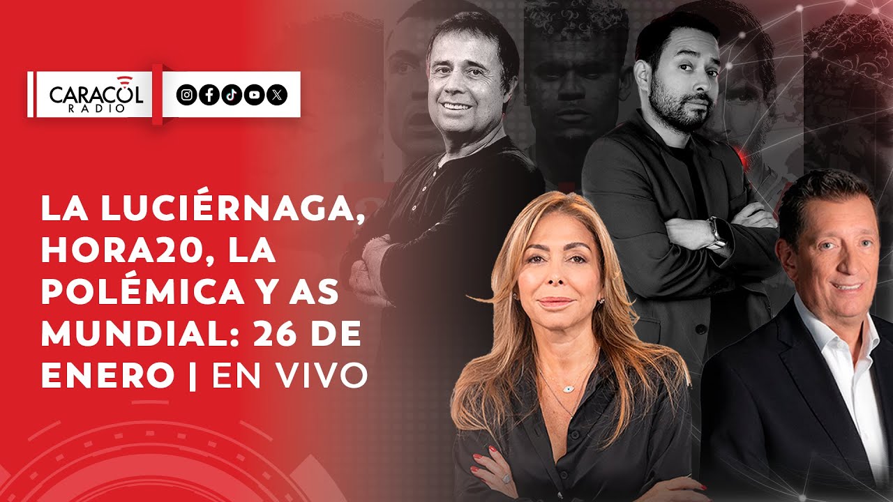 La Luciérnaga EN VIVO 26 de enero | Rebelión en Centro Democrático, encuestas presidenciales y humor