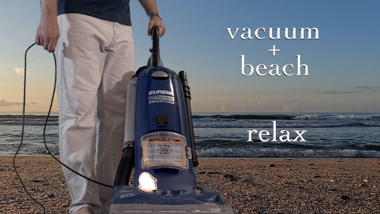 Vacuuming At The Beach - 3 Hours Relaxing Waves and Vacuum Sounds