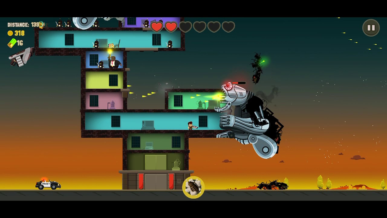 Unlock A New Car And Gun In Alien Drive Me Crazy|Complete A Difficult District#123(Mega Boss Fight)