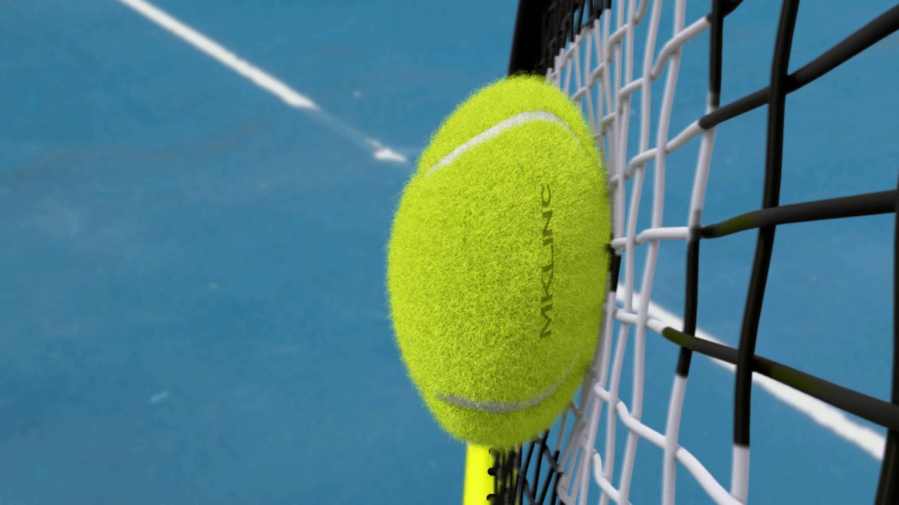 tennis hit  5000fps