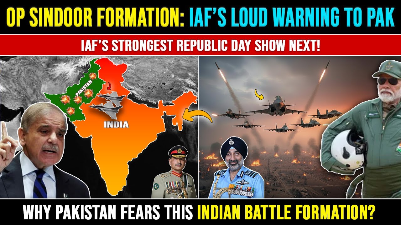 Indian Air Force Takes Lead with Rafale in Sindoor Battle Formation | Defence News | Republic Day