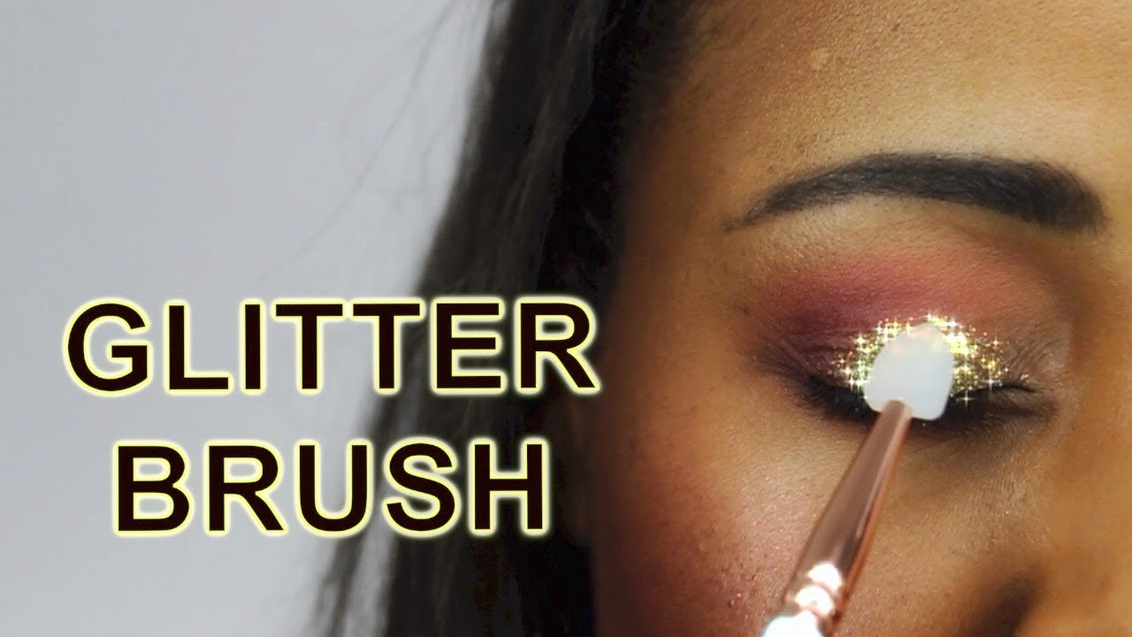 Silicone Glitter Brush That Actually Works - The Makeup Shack's T69  $3.99